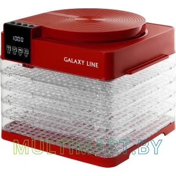 Сушилка для овощей и фруктов Galaxy Line GL 2630 (красный)